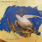 acrylic skin Golden Paints Turtle Gold digital ground printed gels